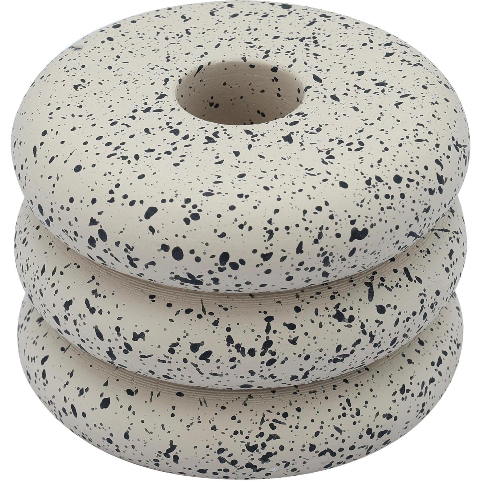 TOV Furniture Gabby Speckled Stacked Candleholder