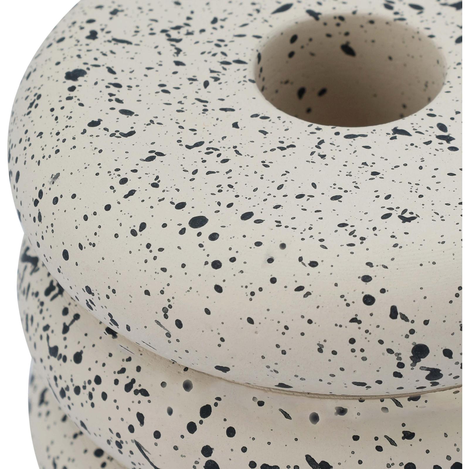 TOV Furniture Gabby Speckled Stacked Candleholder