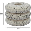 TOV Furniture Gabby Speckled Stacked Candleholder