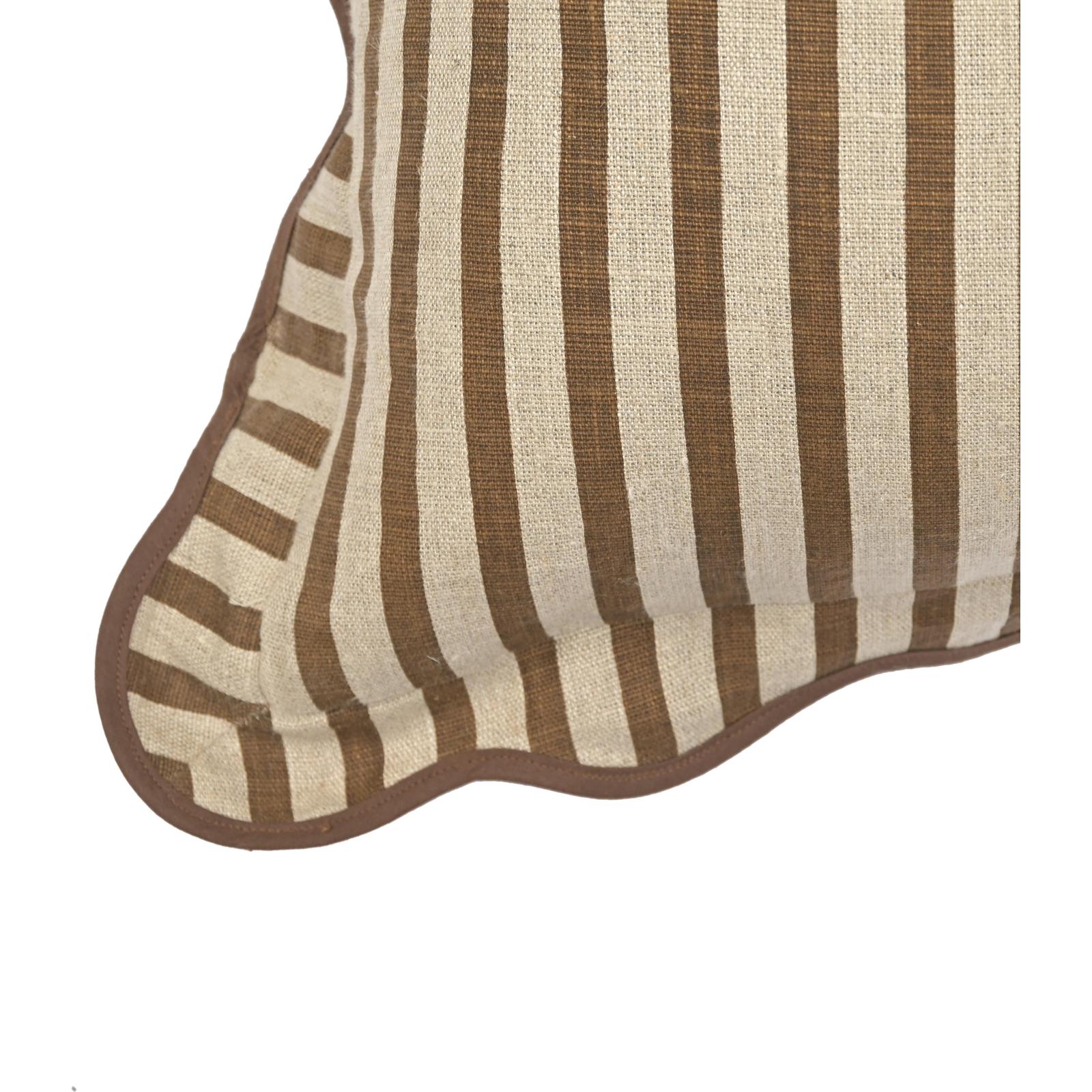 TOV Furniture Striped Linen Throw Pillow