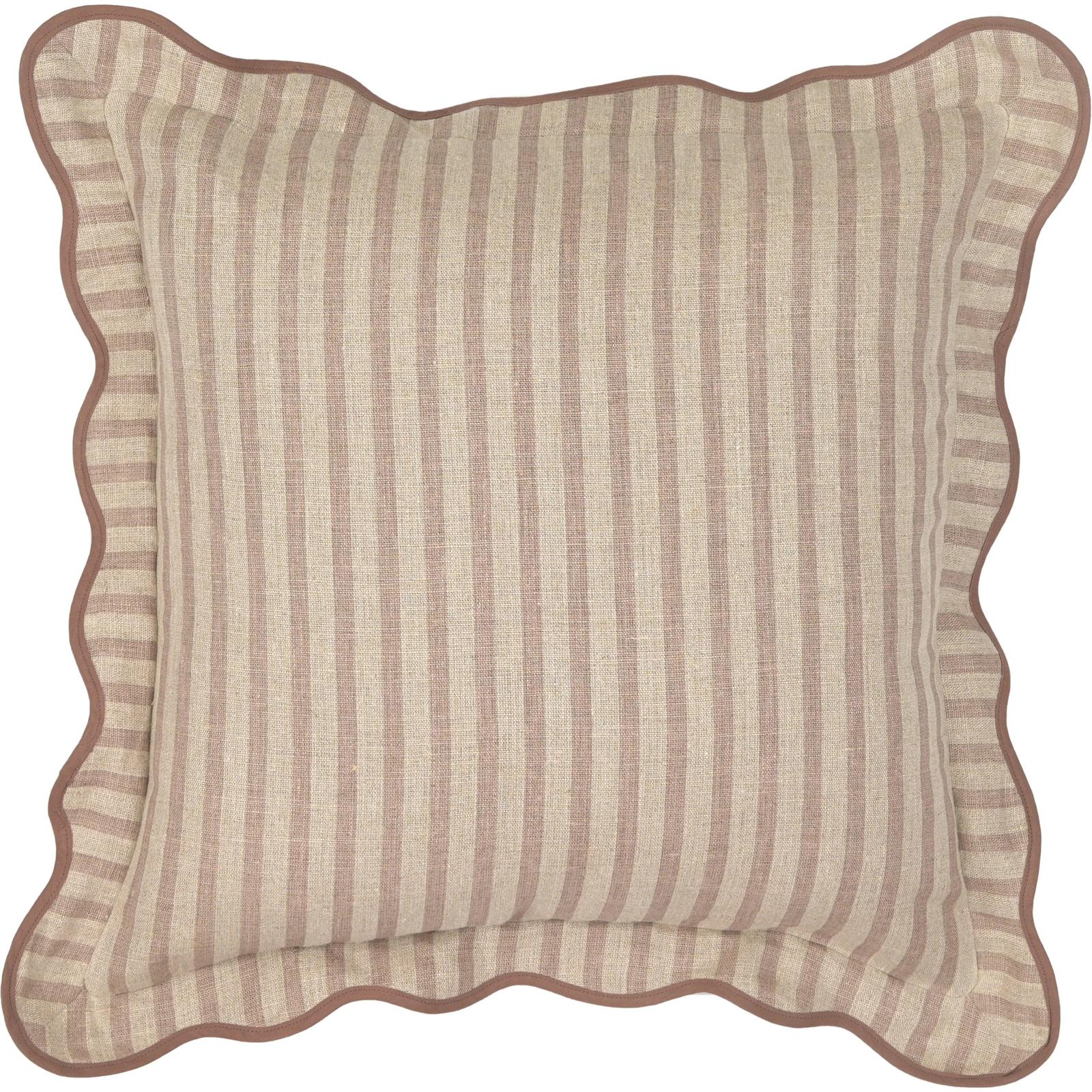 TOV Furniture Striped Linen Throw Pillow