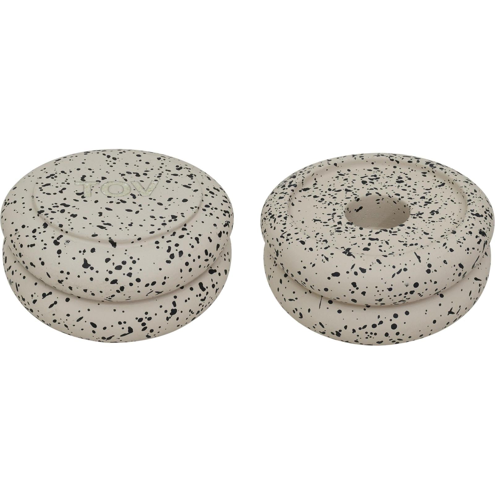 TOV Furniture Gabby Stacking Candle Holder - Set of 2