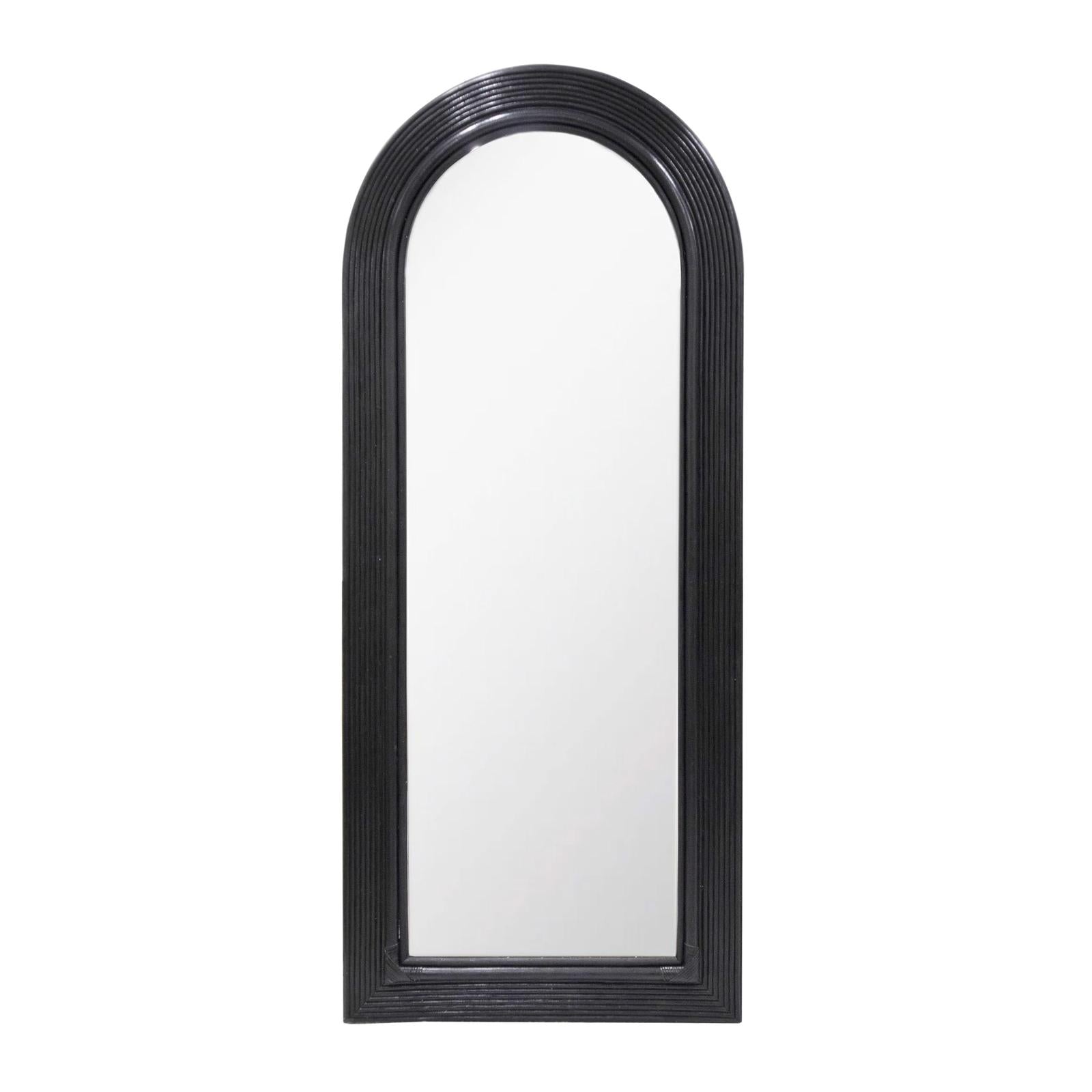 TOV Furniture Tanya Rattan 70 Inch Floor Mirror