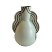 TOV Furniture Ceramic Line Art Wavy Vase