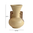 TOV Furniture Ceramic Line Art Trumpeter Vase