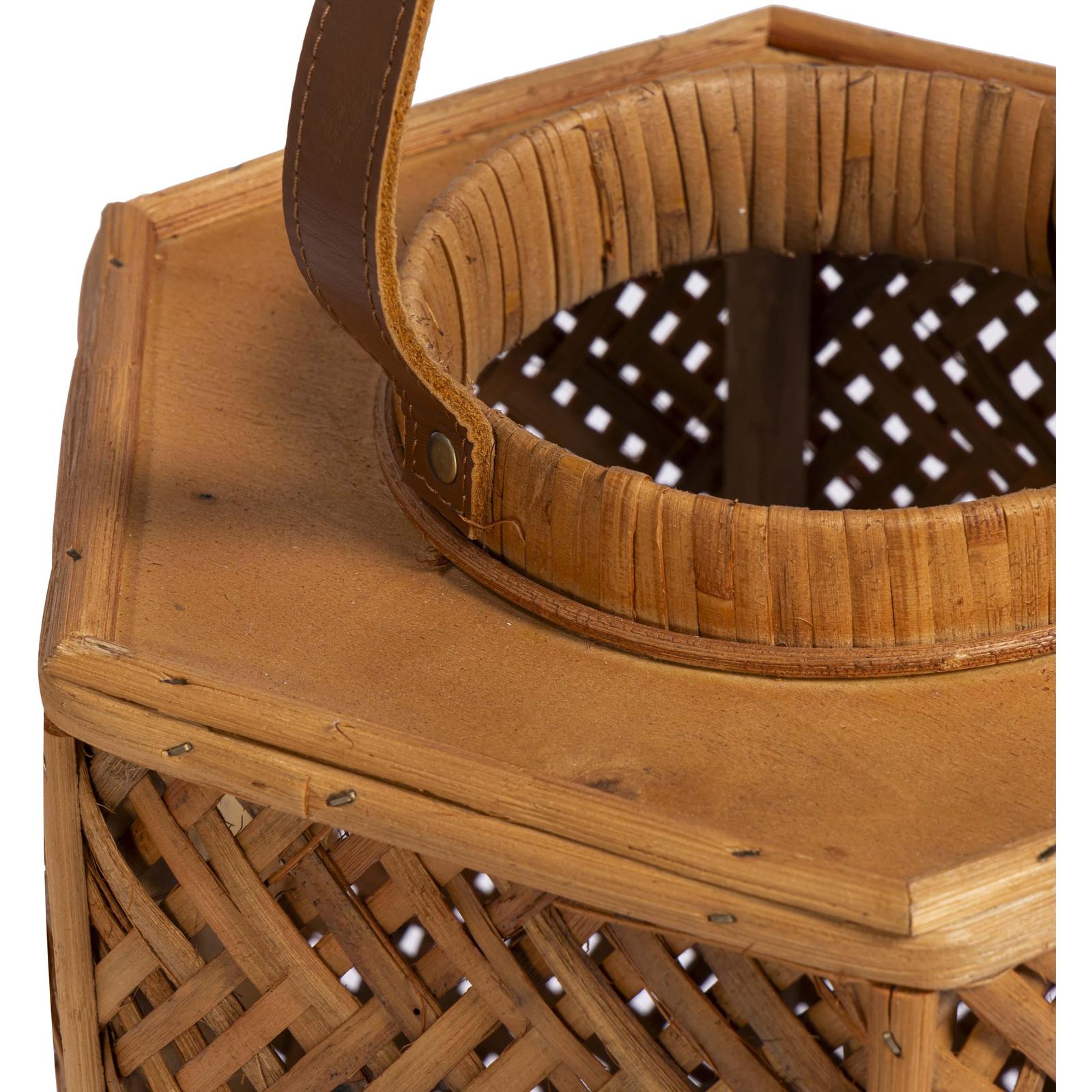 TOV Furniture Andi Natural Rattan Lantern
