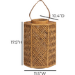 TOV Furniture Andi Natural Rattan Lantern