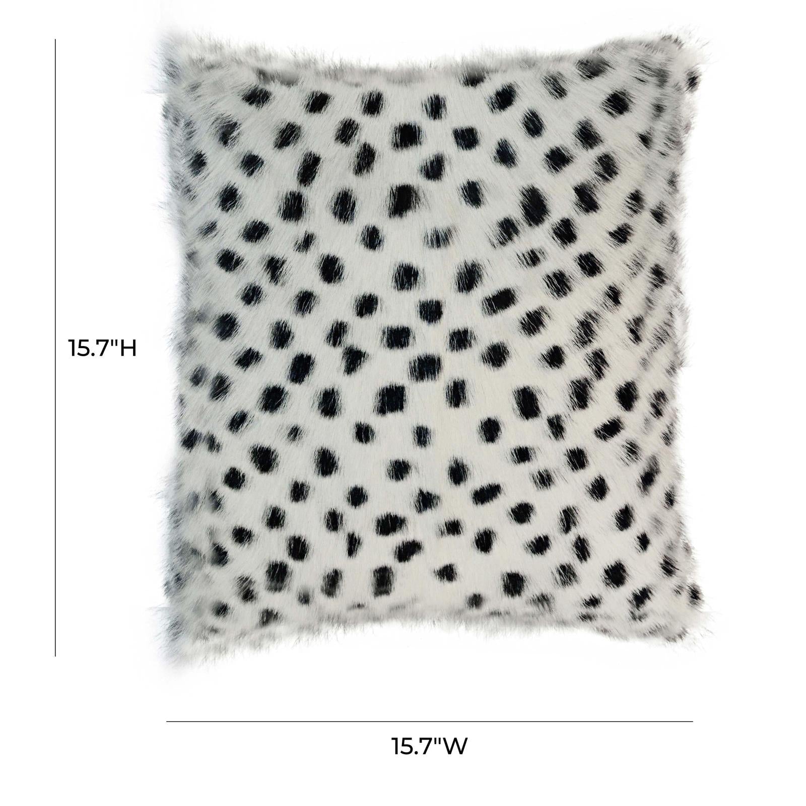 TOV Furniture Genuine Goatskin Pillow