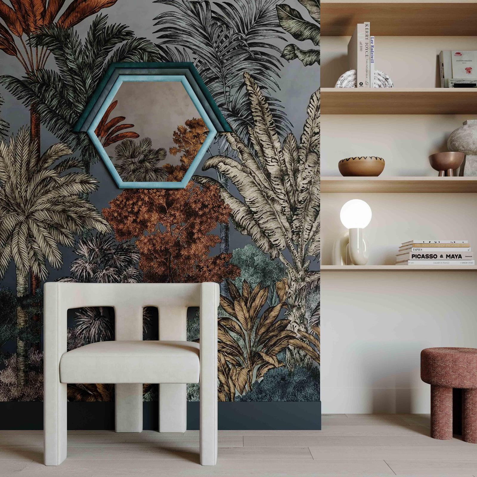 TOV Furniture Lally Velvet Wall Mirror