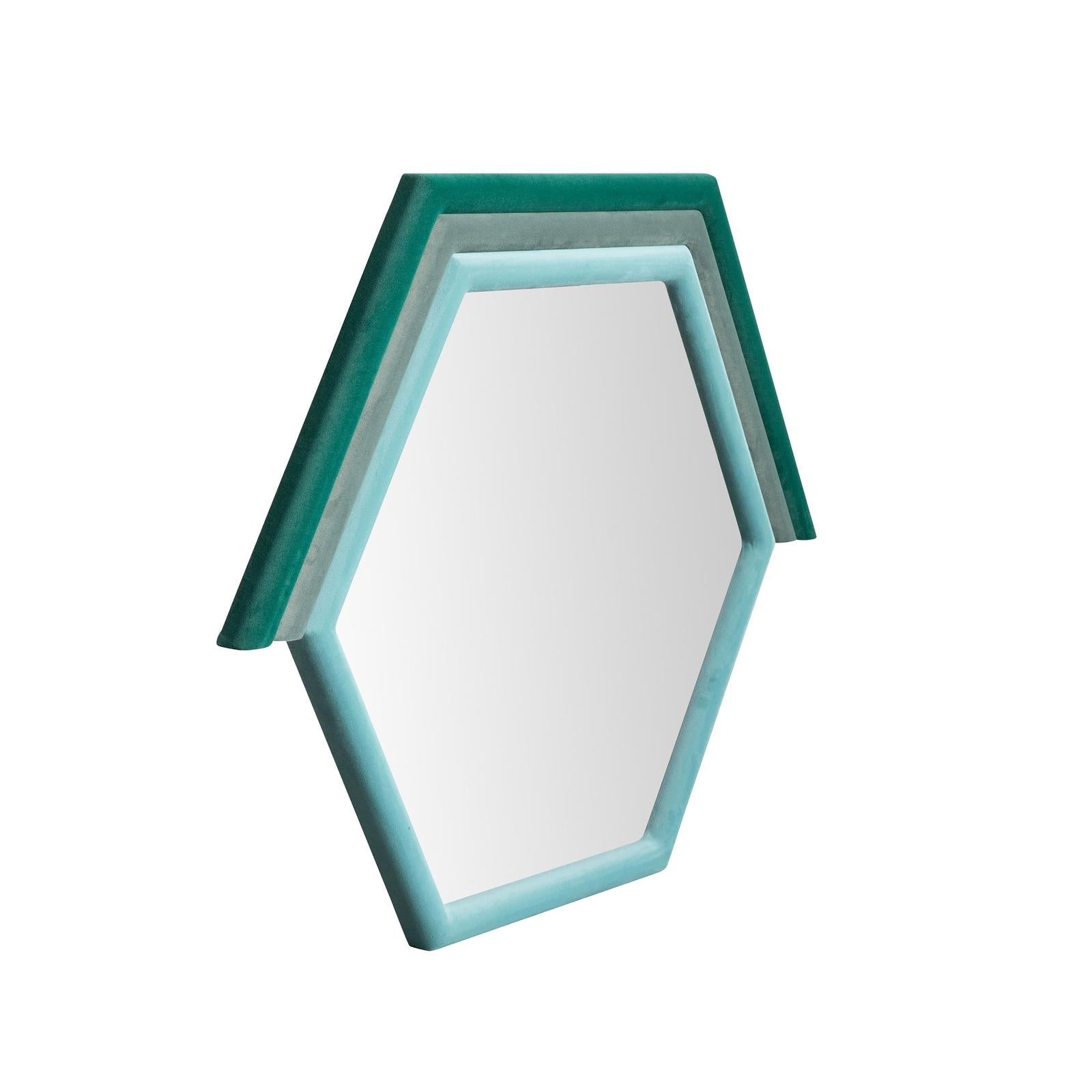 TOV Furniture Lally Velvet Wall Mirror