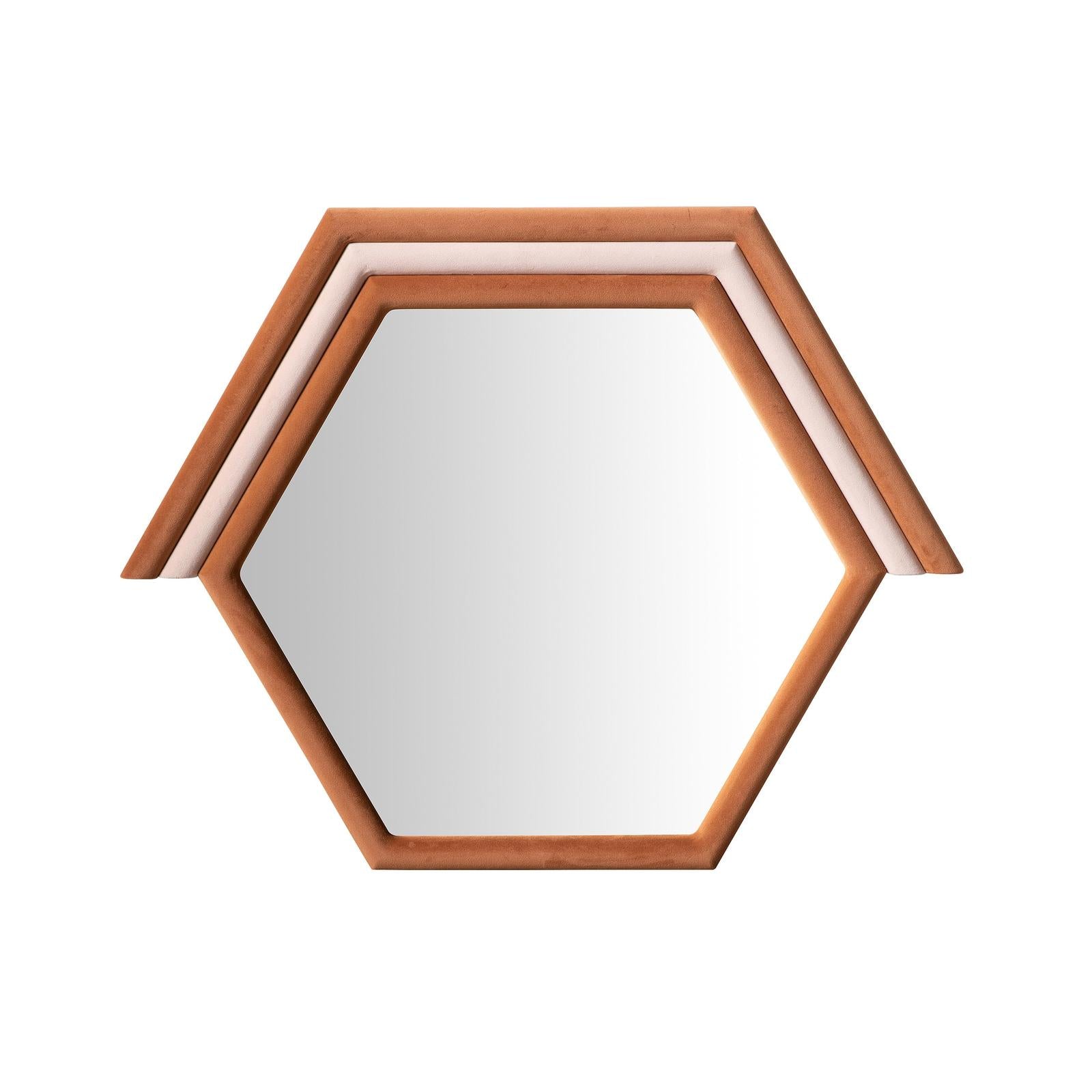 TOV Furniture Lally Velvet Wall Mirror
