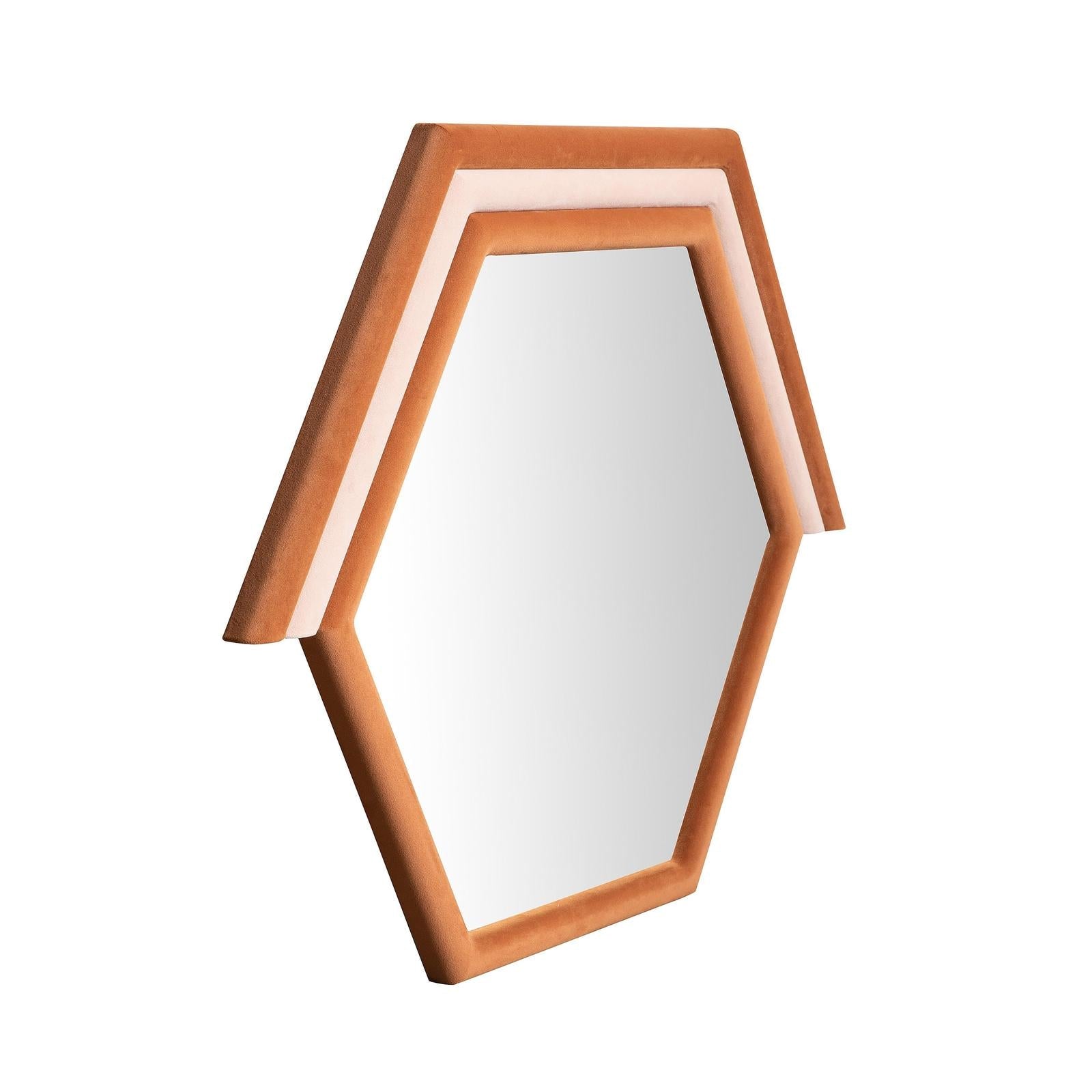 TOV Furniture Lally Velvet Wall Mirror