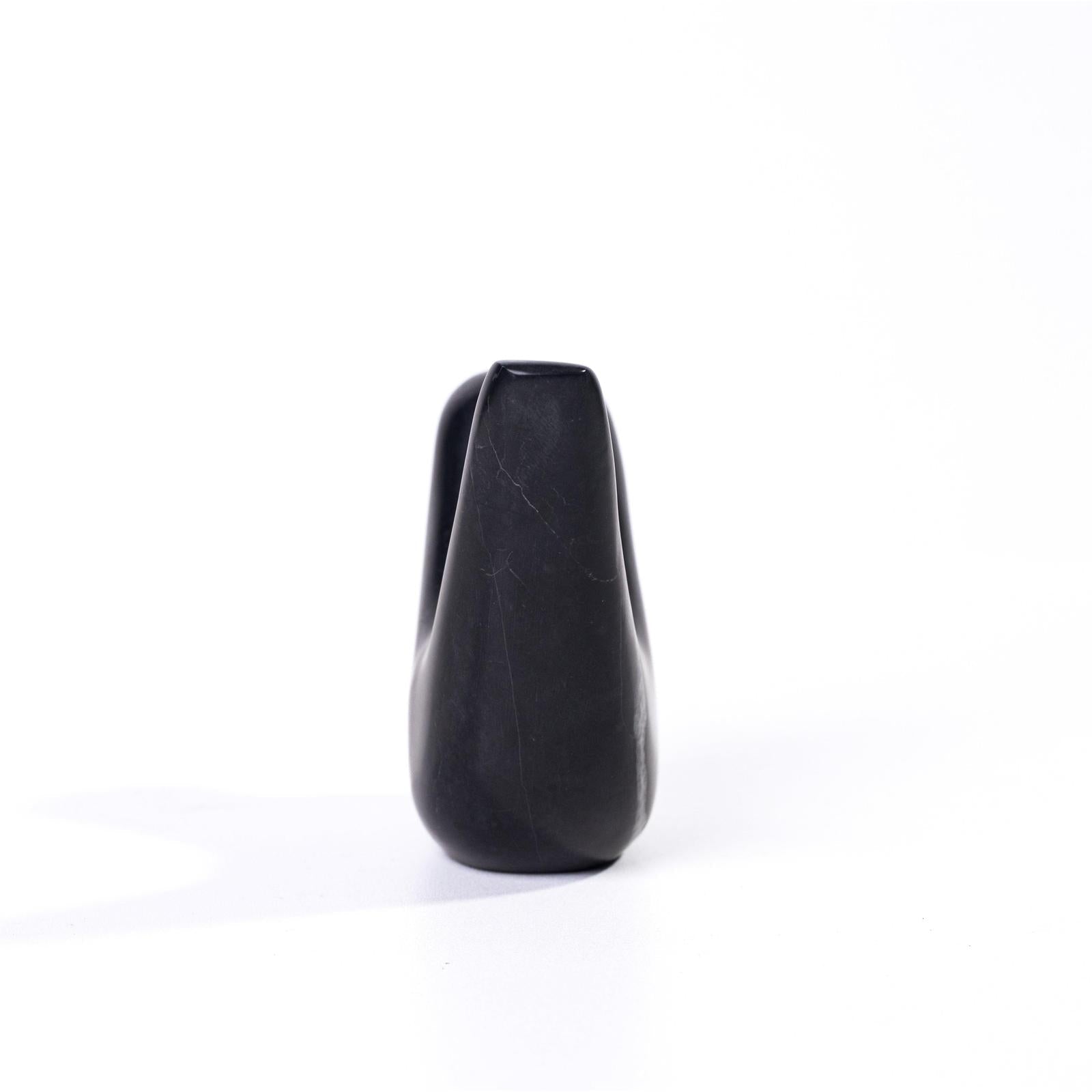 TOV Furniture Black Marble Bird Statue