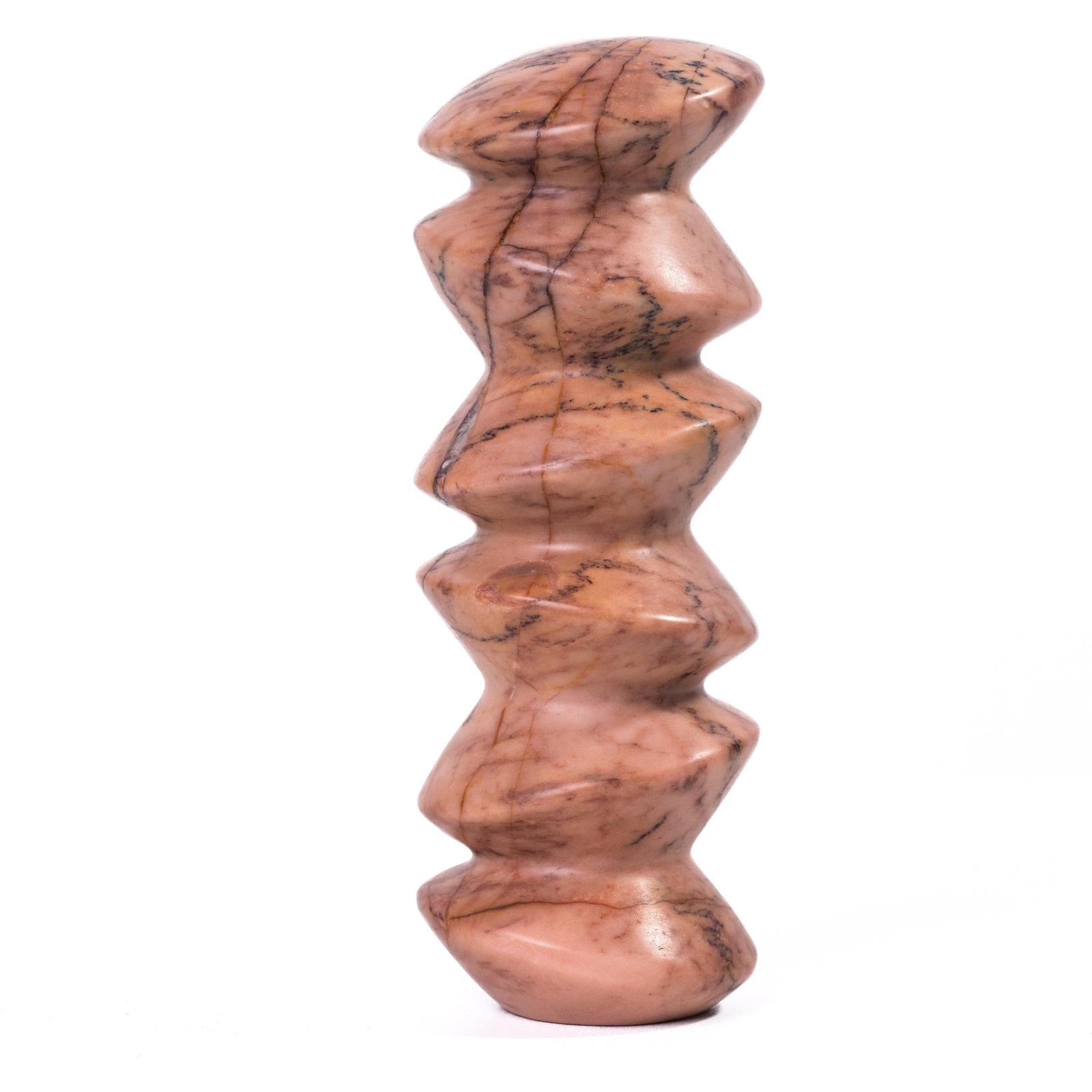 TOV Furniture Marble Sunset Cairn Decorative Object