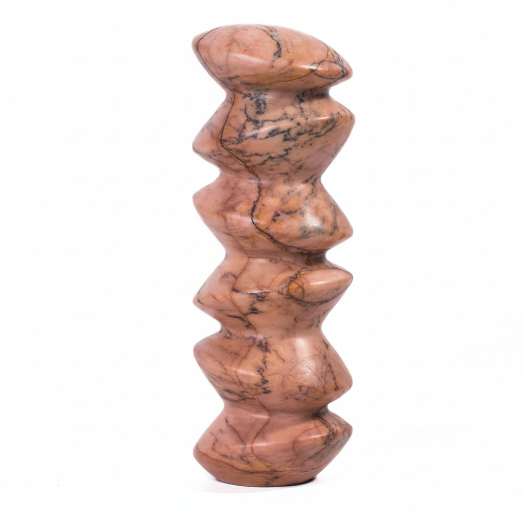 TOV Furniture Marble Sunset Cairn Decorative Object