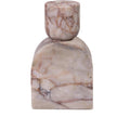 TOV Furniture Marble White Brown Candle Holder