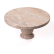 TOV Furniture Natural Travertine Cake Stand