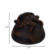 TOV Furniture Visha Roped Dark Terracotta Decorative Vase
