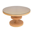 TOV Furniture Apollonia Natural Rattan Round Dining Table