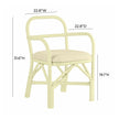 TOV Furniture Ginny Rattan Dining Chair