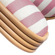 TOV Furniture Dorine Striped Performance Linen & Rattan Dining Chair
