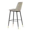 TOV Furniture Evora Velvet Counter Stool Set of 2