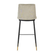 TOV Furniture Evora Velvet Counter Stool Set of 2