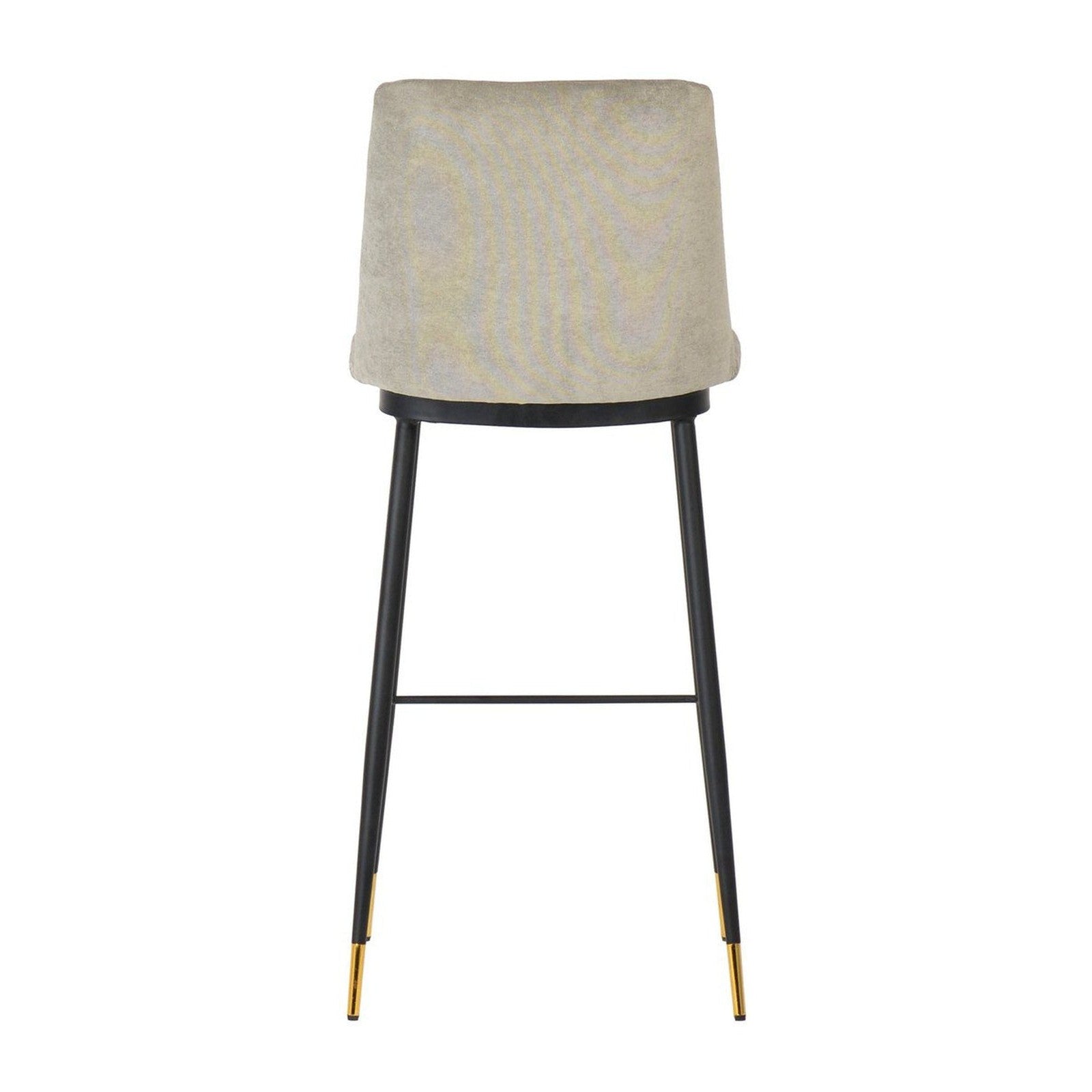 TOV Furniture Evora Velvet Counter Stool Set of 2