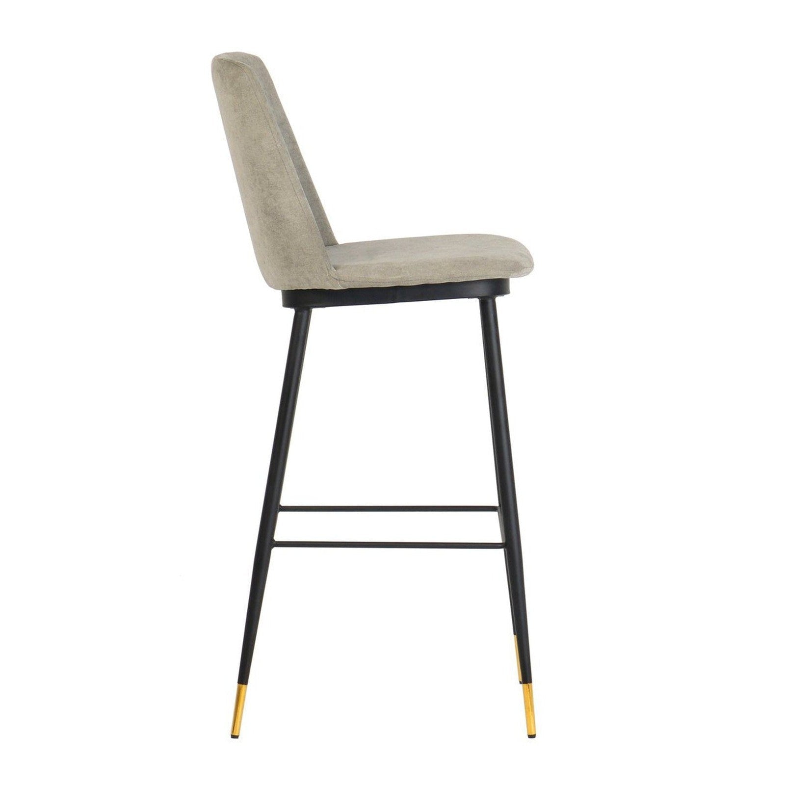TOV Furniture Evora Velvet Counter Stool Set of 2