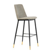 TOV Furniture Evora Velvet Counter Stool Set of 2