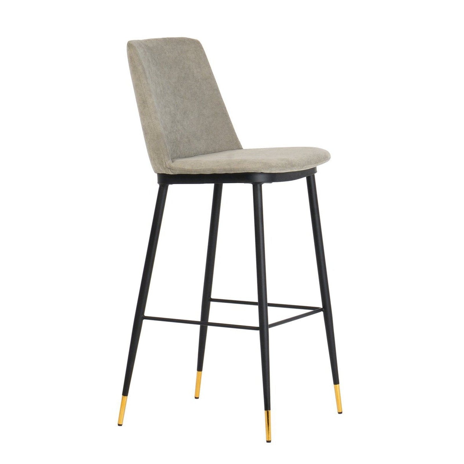 TOV Furniture Evora Velvet Counter Stool Set of 2