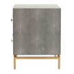 TOV Furniture Pesce Shagreen Nightstand
