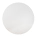 TOV Furniture Kali 55 Inch White Round Dining Table