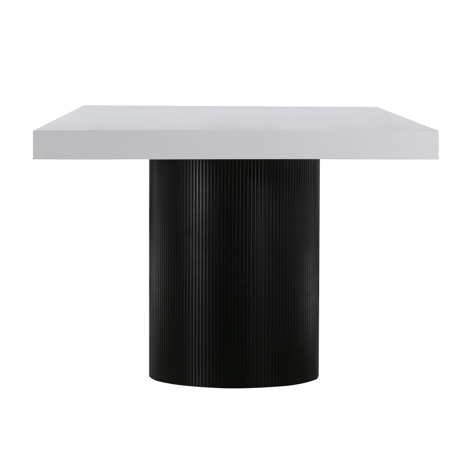 TOV Furniture Nova White Lacquer Dining Table