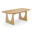 TOV Furniture Cybill Natural Ash Dining Table