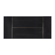 TOV Furniture Shiloh Black Ash Rectangular Dining Table