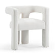 TOV Furniture Sloane Bone White Recycled Fabric Chair