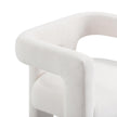 TOV Furniture Sloane Bone White Recycled Fabric Chair