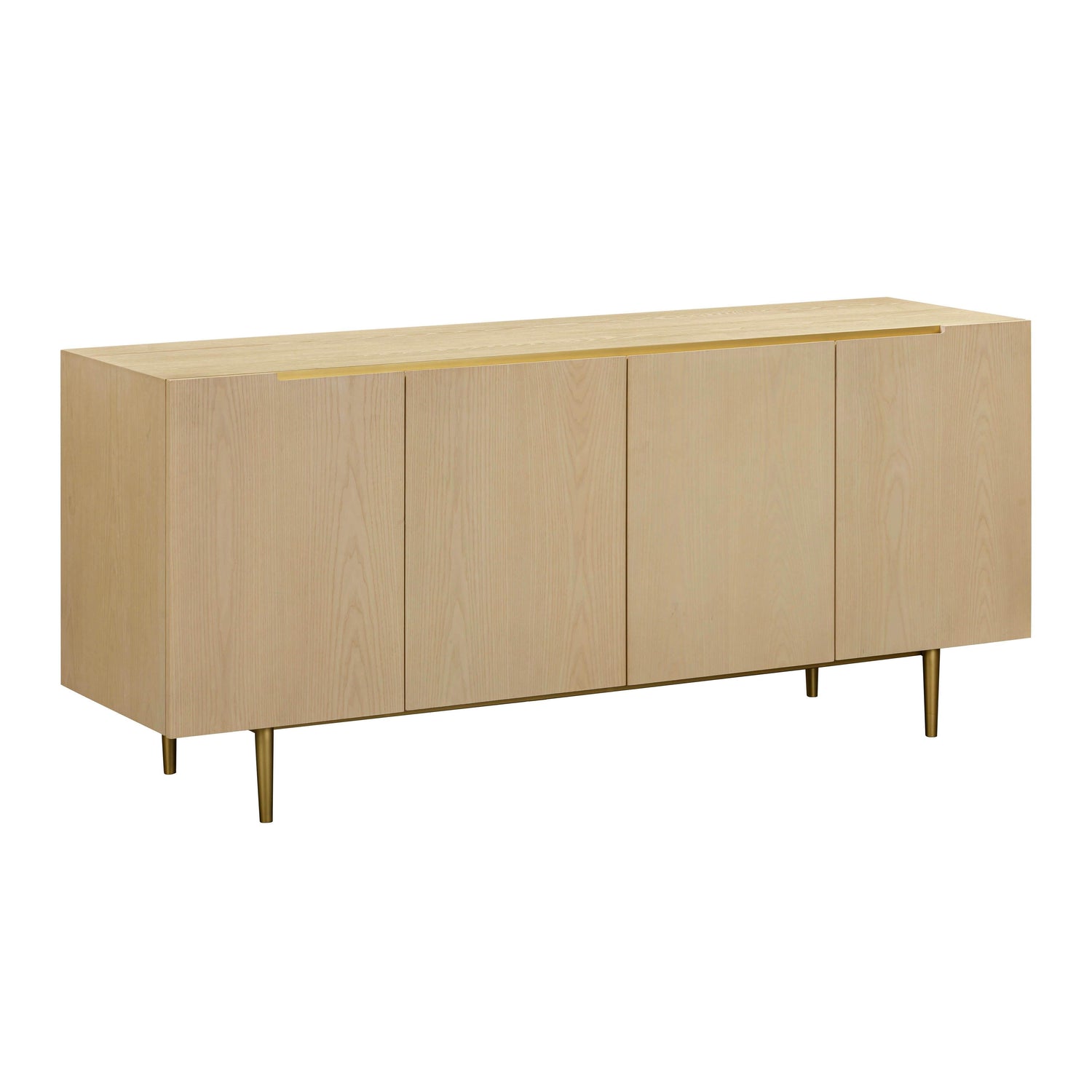 TOV Furniture Echo 70" Washed Natural Ash Sideboard