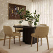 TOV Furniture Foxy Textured Performance Fabric Dining Chair