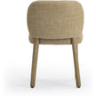 TOV Furniture Foxy Textured Performance Fabric Dining Chair