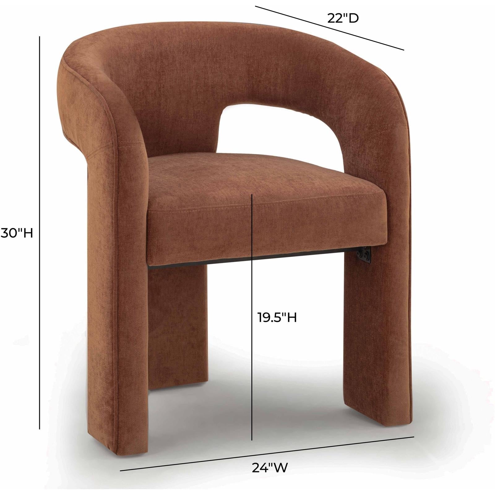 TOV Furniture Malone Performance Chenille Dining Chair