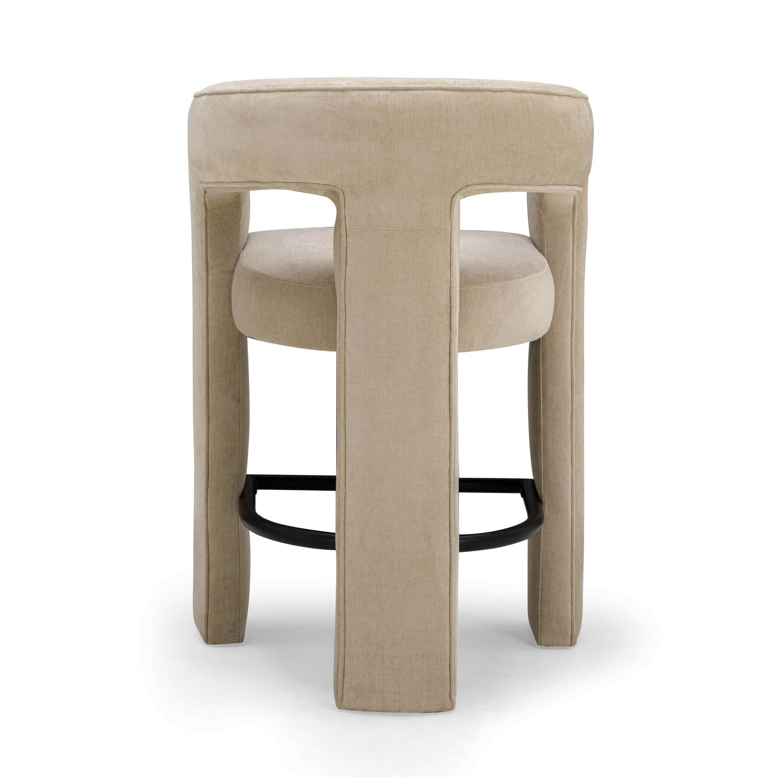 TOV Furniture Malone Performance Chenille Counter Stool