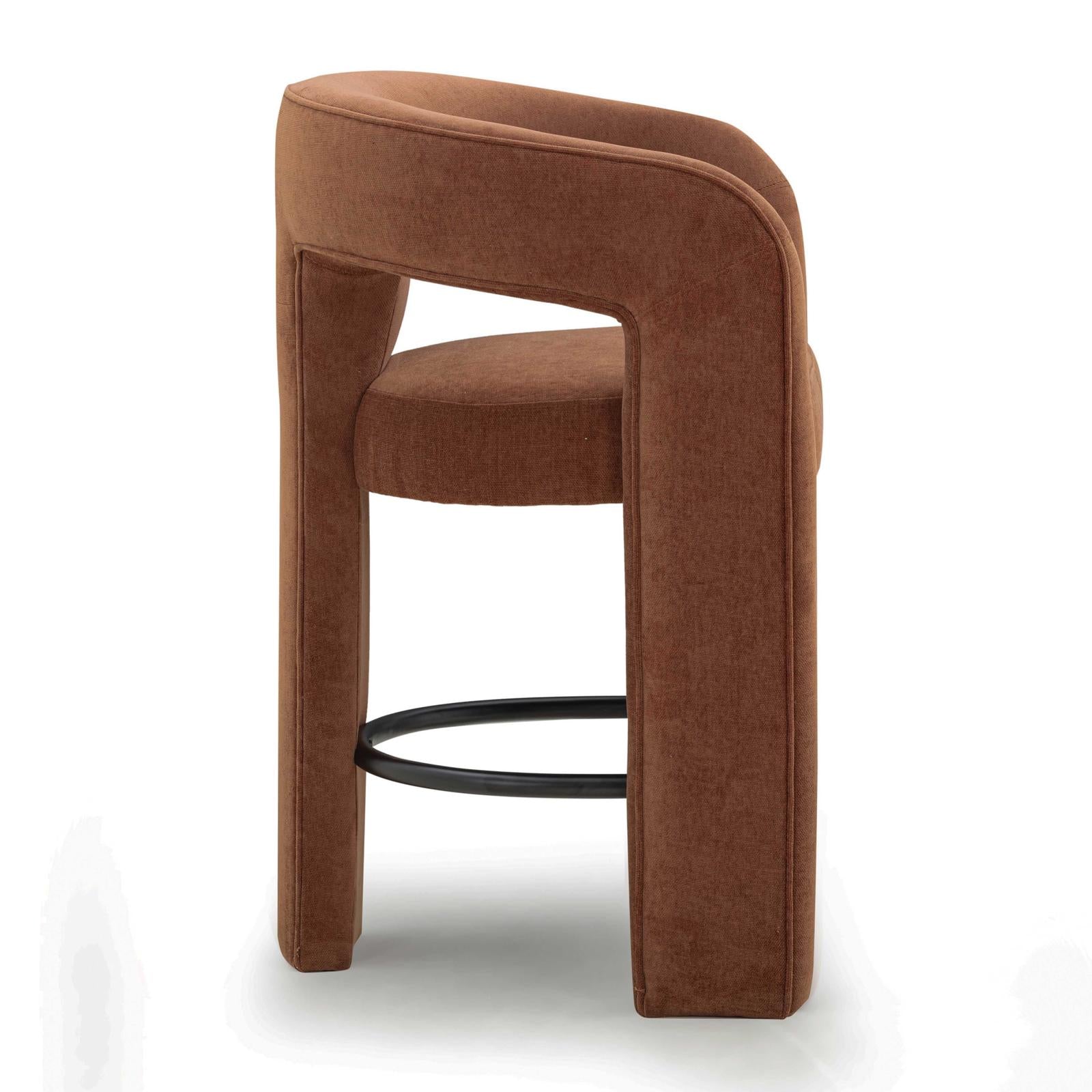 TOV Furniture Malone Performance Chenille Counter Stool