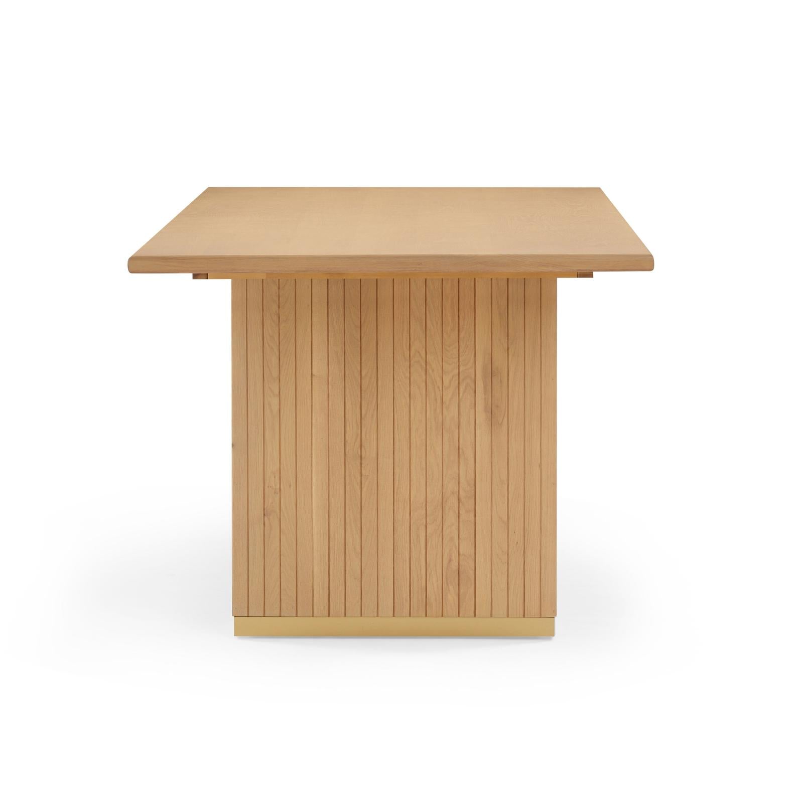 TOV Furniture Chelsea Oak Dining Table