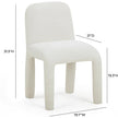TOV Furniture Georgia Performance Chenille Dining Chair