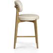 TOV Furniture Carnation Cream Performance Vegan Leather Counter Stool