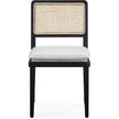 TOV Furniture Tassina Cream Upcycled Performance Linen Dining Chair