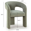 TOV Furniture Malone Performance Chenille Dining Chair