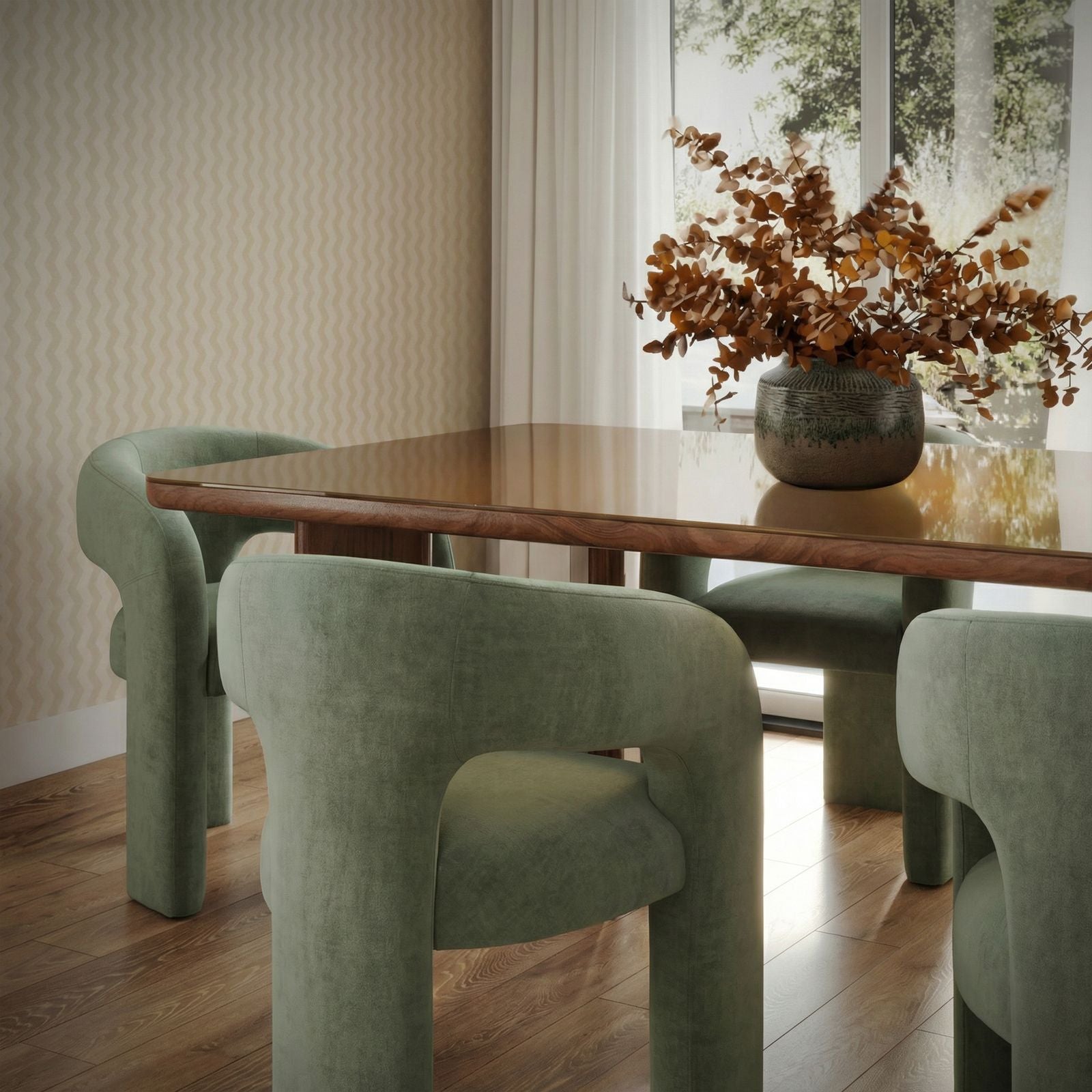 TOV Furniture Malone Performance Chenille Dining Chair